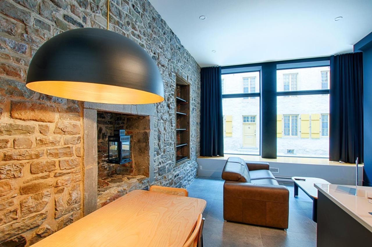 Апартаменты Les Lofts Notre-Dame - Par Les Lofts Vieux-Quebec Экстерьер фото